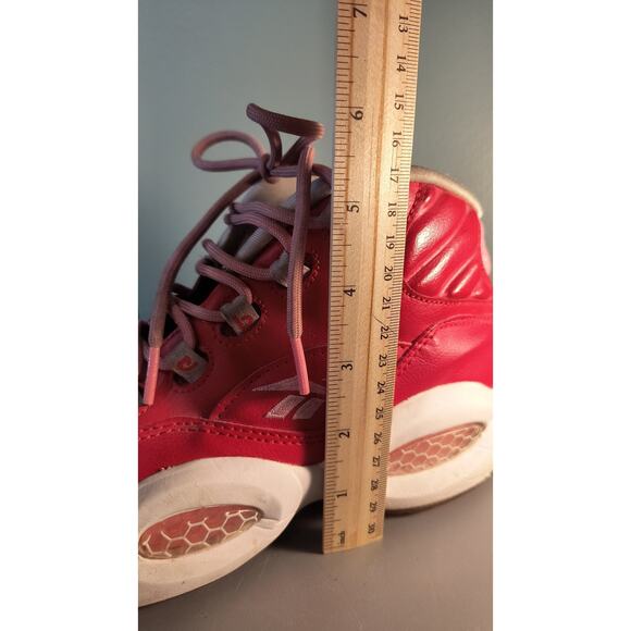 913.  Reebok Girls Sneakers Sized 7 1/2 Basketball shoes - Picture 8 of 8